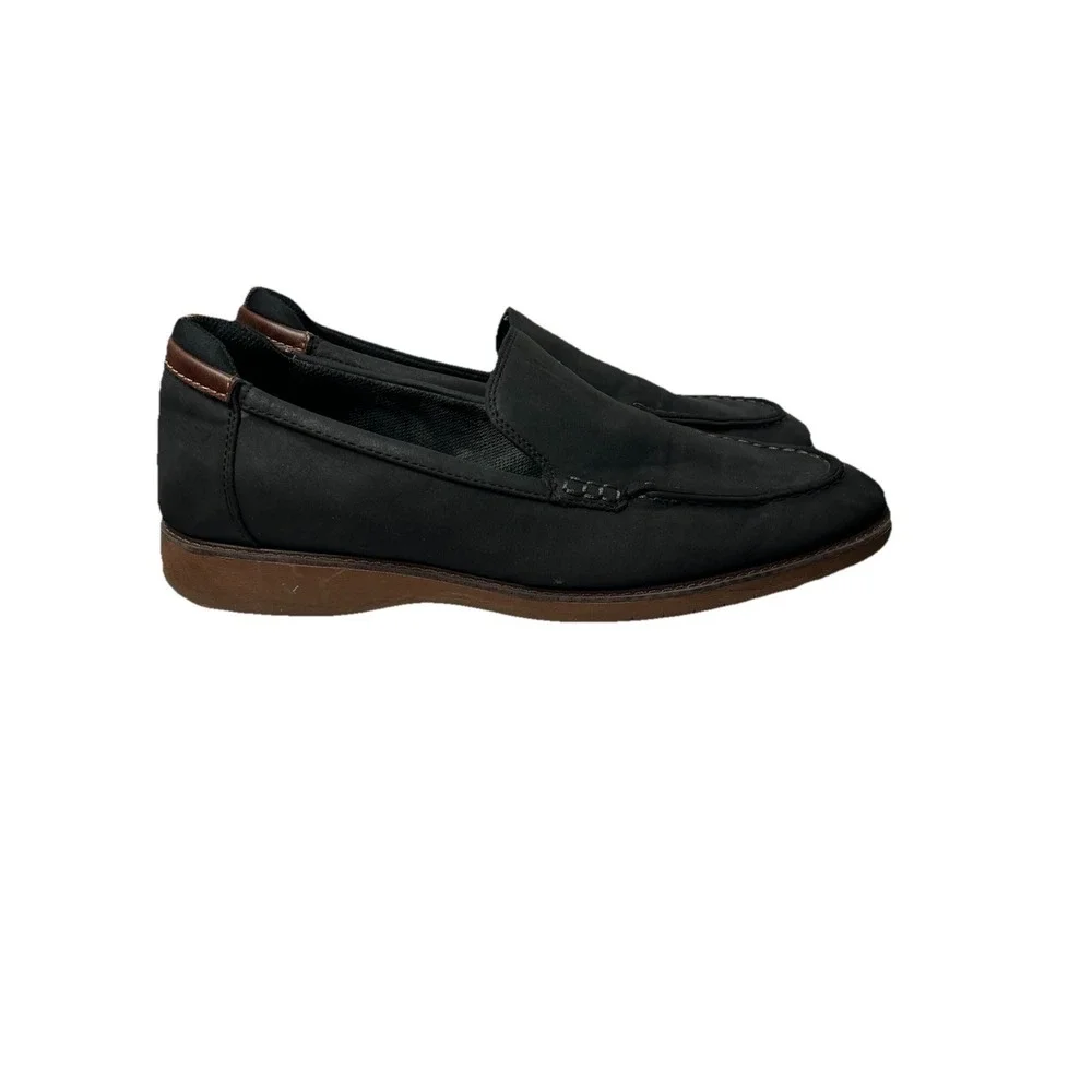 Dr. Scholl's Sync Up Moc Men's 12M Black Slip On Loafers Comfort Casual Gorpcore
